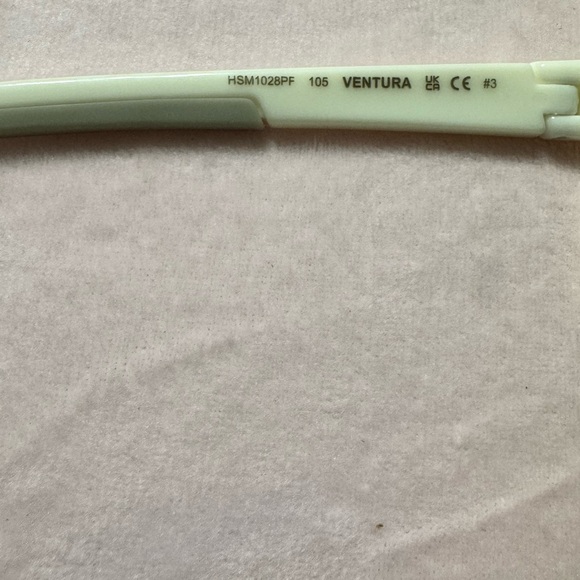 Hurley Ventura Floating Wrap Sunglasses White Frame & Blue Mirror Polarized Lens - Picture 2 of 12